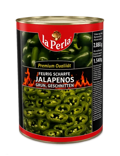 La Perla Jalapenos, grün